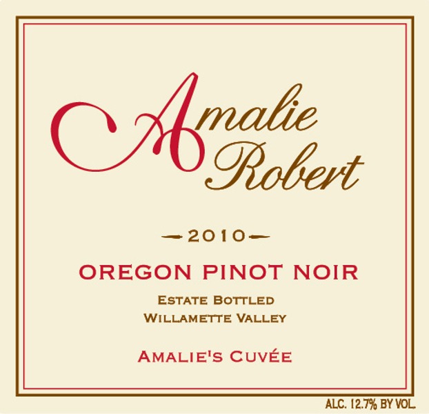 2010 Amalie's Cuvee Pinot Noir