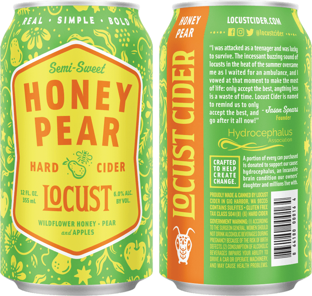 Honey Pear Hard Cider 6 Pack