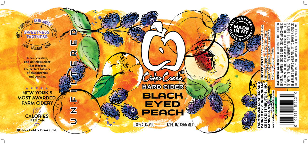 2023 Cider Creek Black Eyed Peach