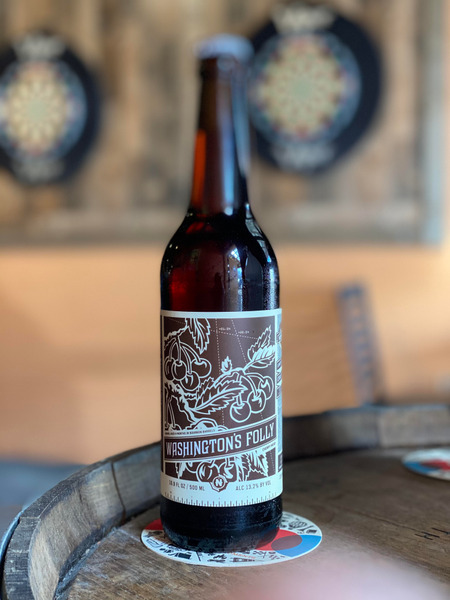 Barrel Aged Washington's Folly Cherry Mead