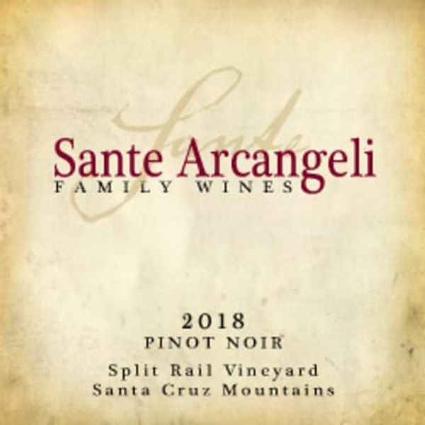 Sante Arcangeli 2018 Split Rail Pinot Noir