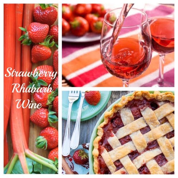 2023 Strawberry Rhubarb Wine