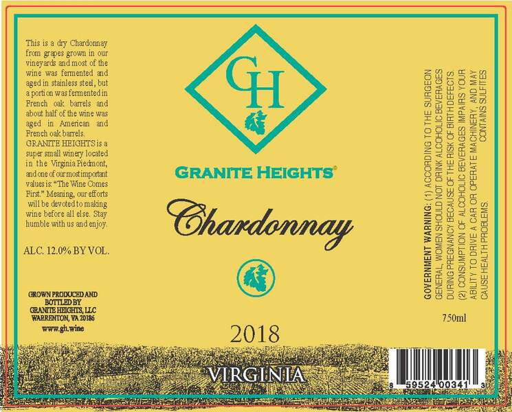 2018 Chardonnay