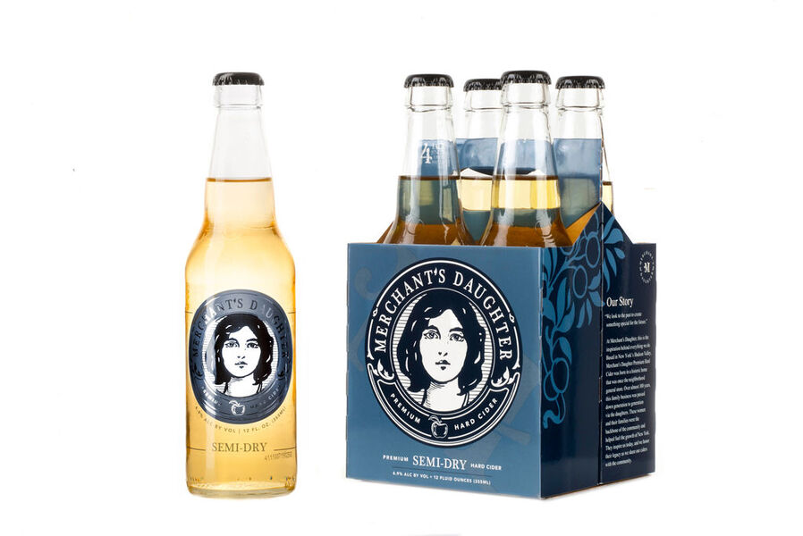 2019 Merchant's Daughter Semi Dry Cider - 12oz. 4pk