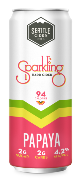 Seattle Cider Sparkling - Papaya