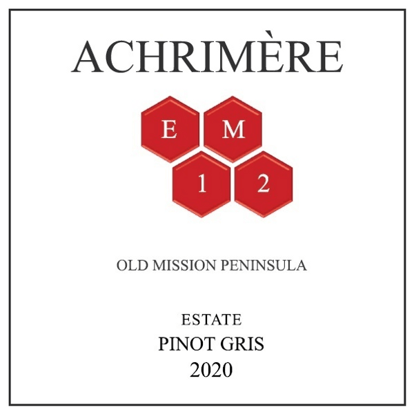 2021 EM12 Estate Pinot Gris