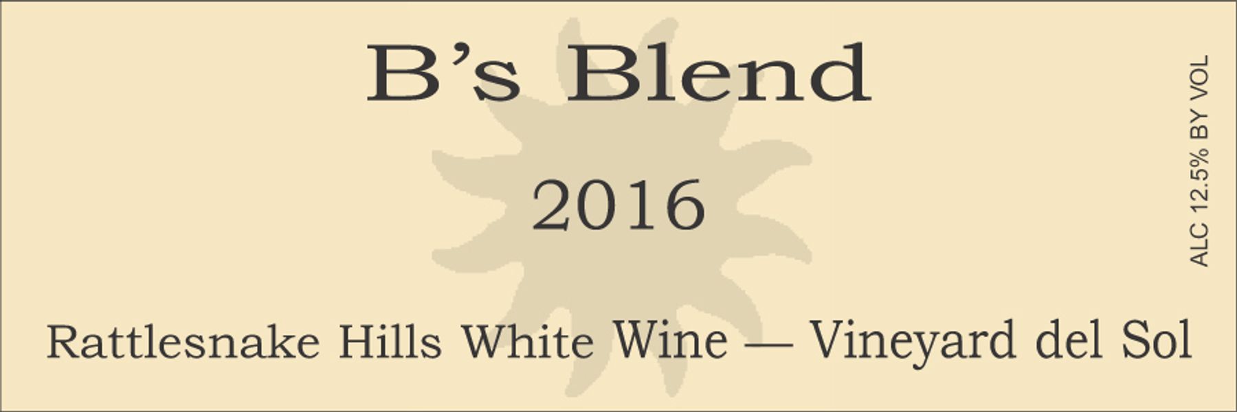 2016 B's Blend