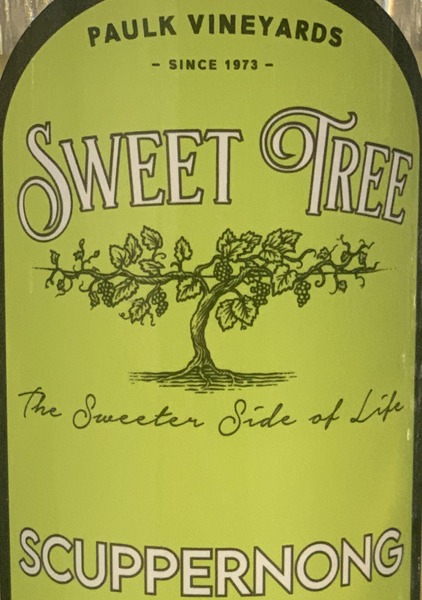 2022 Paulk Vineyards– Sweet Tree Scuppernong    