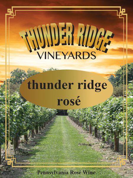 2022 Thunder Ridge Rosé (sweet)