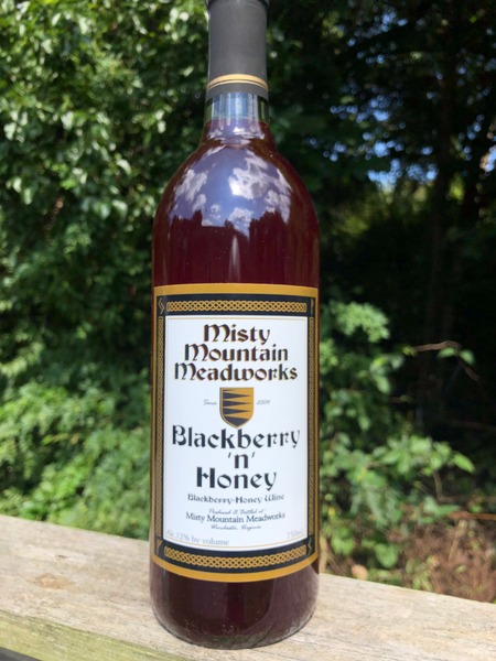 Blackberry &  Honey; Honey Mead