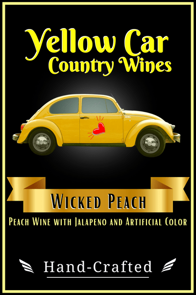 Wicked Peach Wine