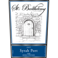 2003 Syrah port
