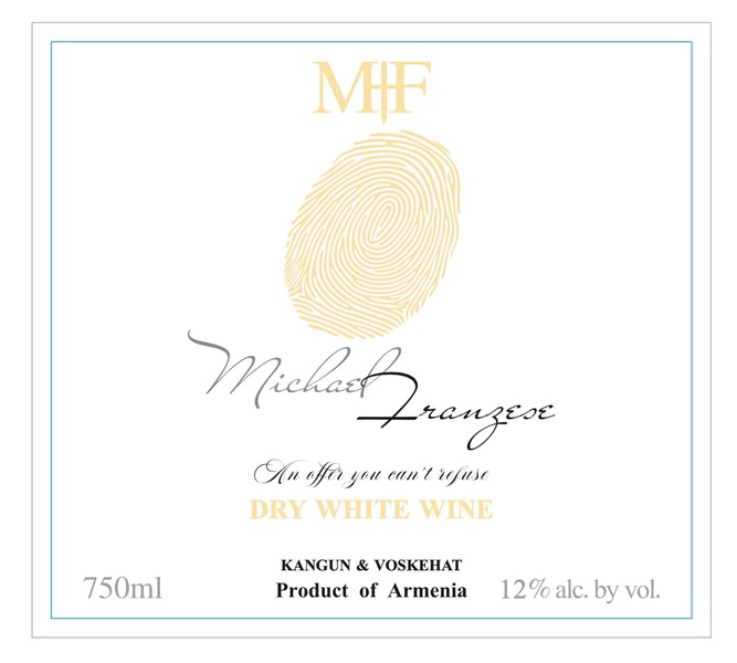 2020 Franzese Sauvignon Blanc White Dry Armenian Wine