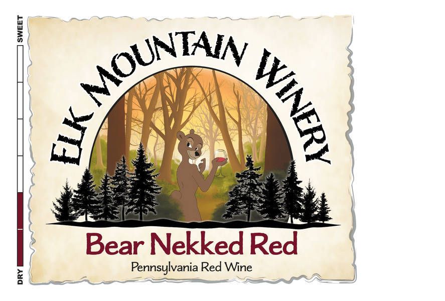 Bear Nekked Red