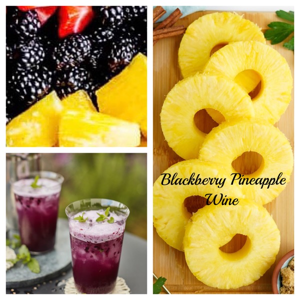 2020 Blackberry Pineapple Wine