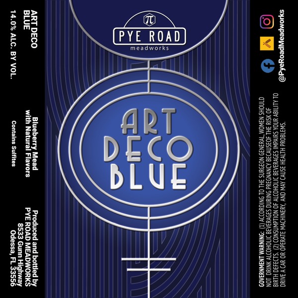 Art Deco Blue