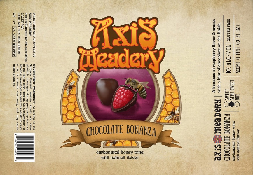 Chocolate Bonanza - Raspberry Chocolate Mead