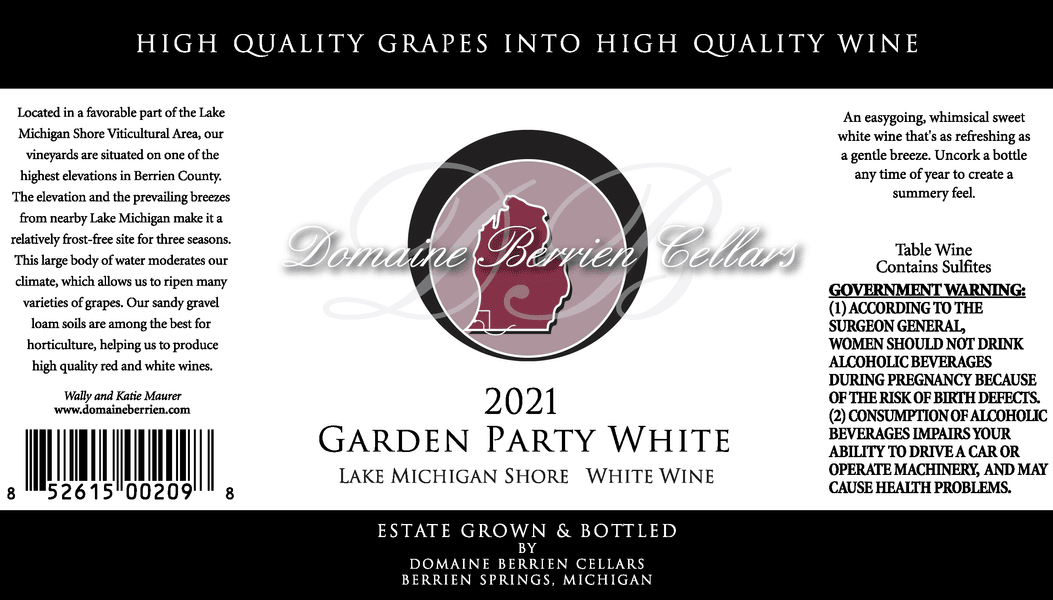 2021 Garden Party White