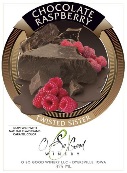 Raspberry Twisted Sister (Chocolate Raspberry)