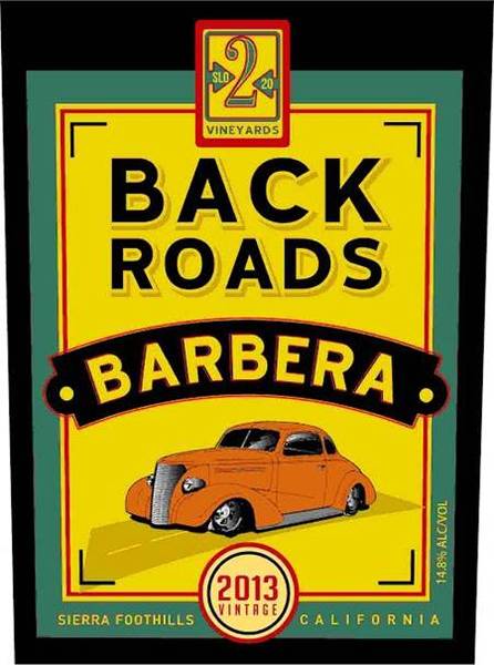 2013 Back Roads Barbera