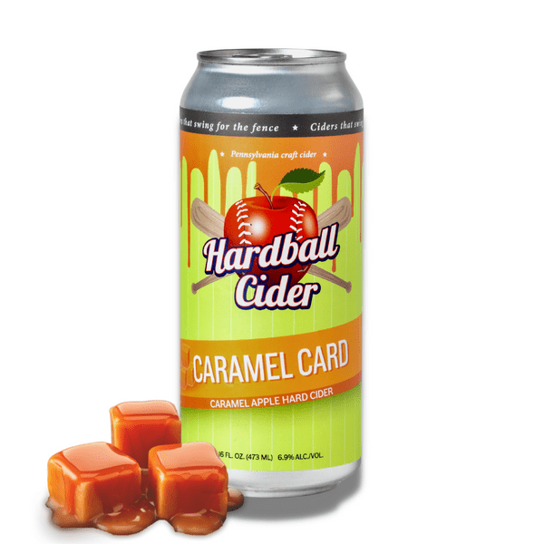 Hardball Cider | Caramel Card | Caramel Apple Hard Cider