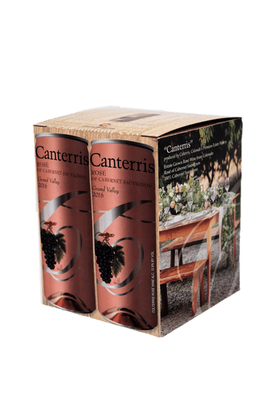 "Canterris" Rosé of Cabernet Sauvignon in a can 4-pack