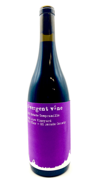 2020 divergent vine, 'Gold Dust Vineyard' Fair Play, Tempranillo