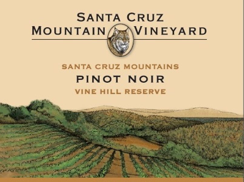 Santa Cruz Mountain Vineyard 2012 "Vine Hill Reserve" Pinot Noir 