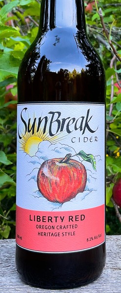 Liberty Red Sun Break Sparkling Cider (4 Stars, CE)