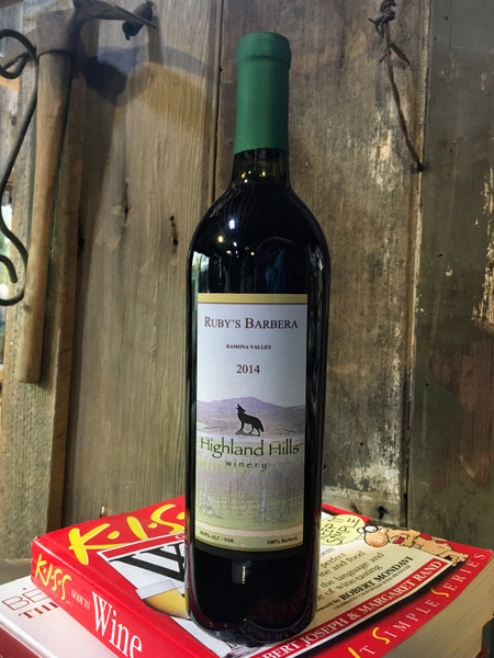 2014 Ruby's Barbera Highland Hills Winery
