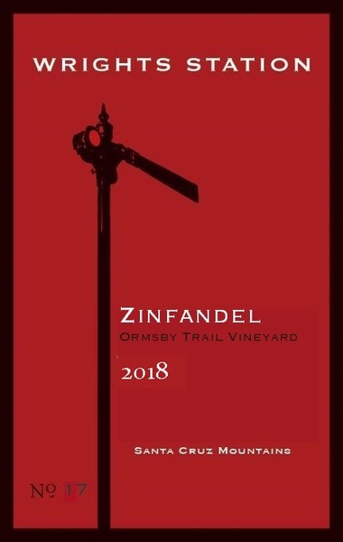 2019 Zinfandel, Ormsby Trail Vineyard