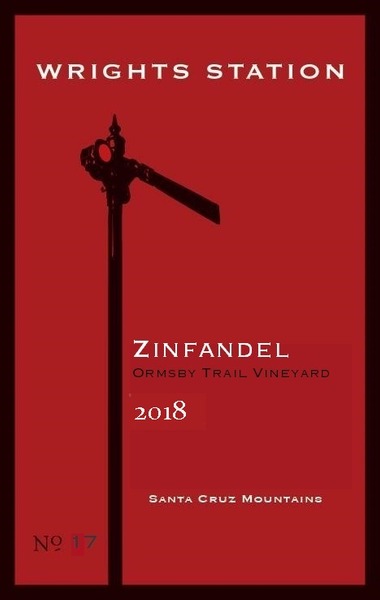 2018 Zinfandel, Ormsby Trail Vineyard