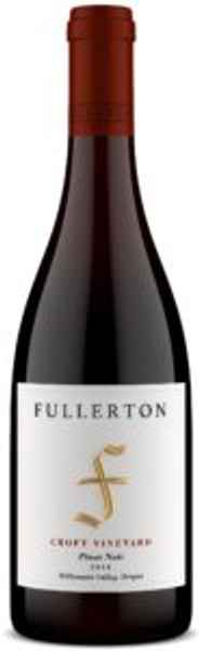 2016 Fullerton Croft Vineyard Pinot Noir