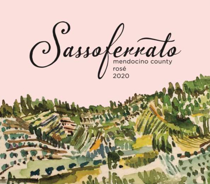 2020 Sassoferrato by Matt Smith Rosé Mendocino County