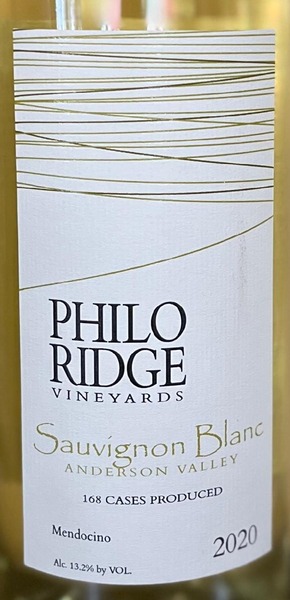 2020 Sauvignon Blanc