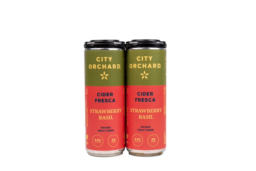 Cider Fresca Strawberry Basil