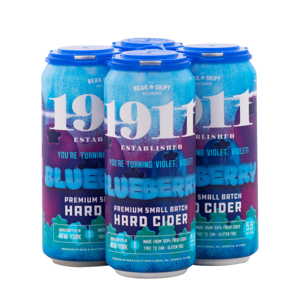 Blueberry Hard Cider - 12 x 16oz Cans