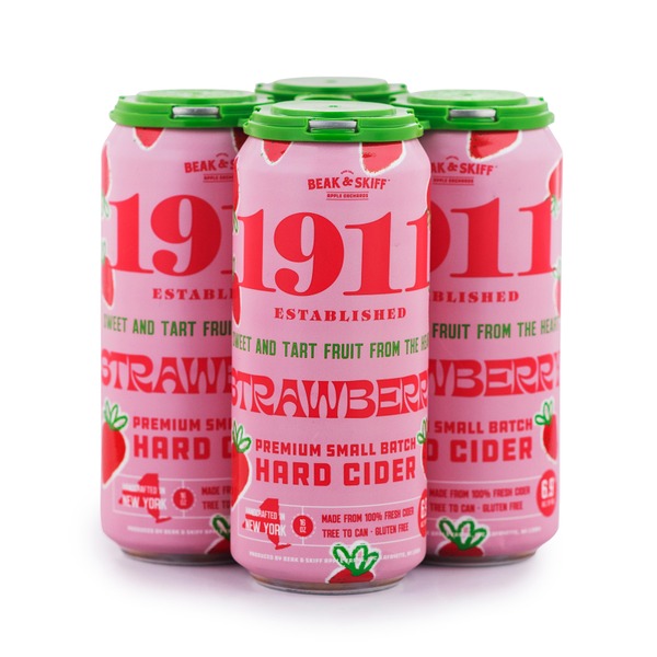 Strawberry Hard Cider - 12 x16oz Cans