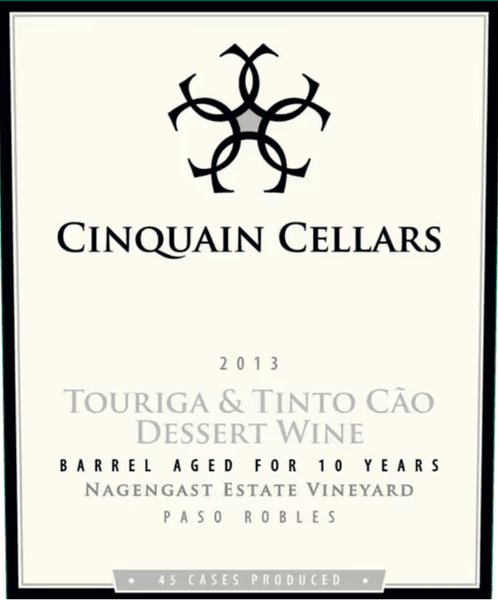 2013 Ten-Year Barrel-Aged Touriga & Tinto Cao Dessert Wine