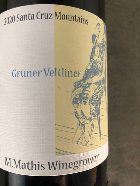 M. Mathis Winegrower, 2020 Gruner Veltliner, Alfaro Vineyards, SCM