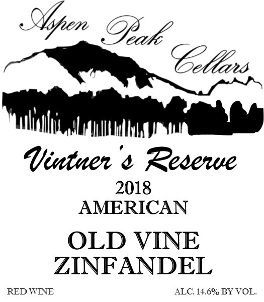 2018 Old Vine Zinfandel Vintner's Reserve