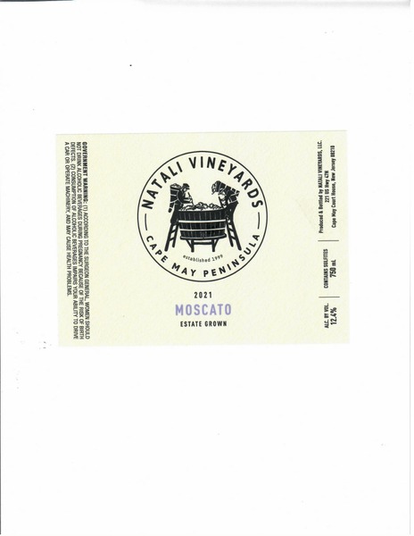 Product Image - 2021 Moscato