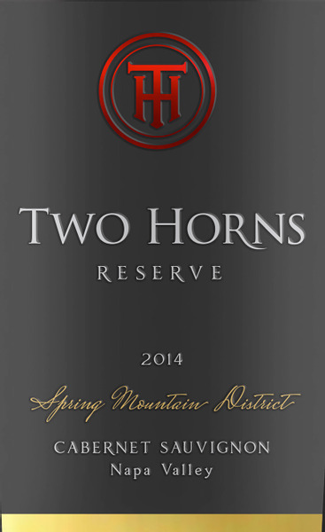 2014 Two Horns Reserve Spring Mountain District Cabernet Sauvignon