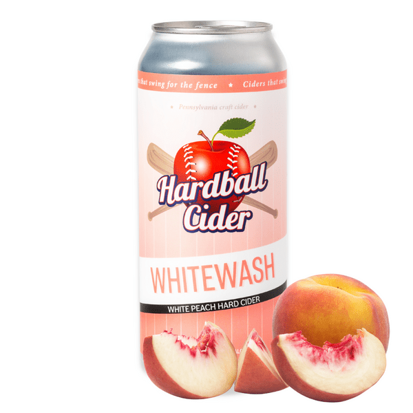 Hardball Cider | Whitewash | Peach Hard Cider