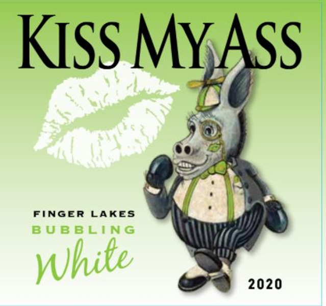 2020 Pompous Ass Wines Kiss My Ass Bubbling White From Toast Winery 