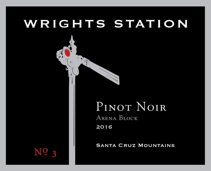 Wrights Station Vineyard & Winery 2018 Pinot Noir, Arena Block