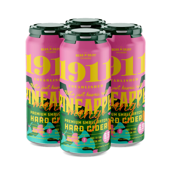 Pineapple Mango Hard Cider - 12 x 16oz Cans