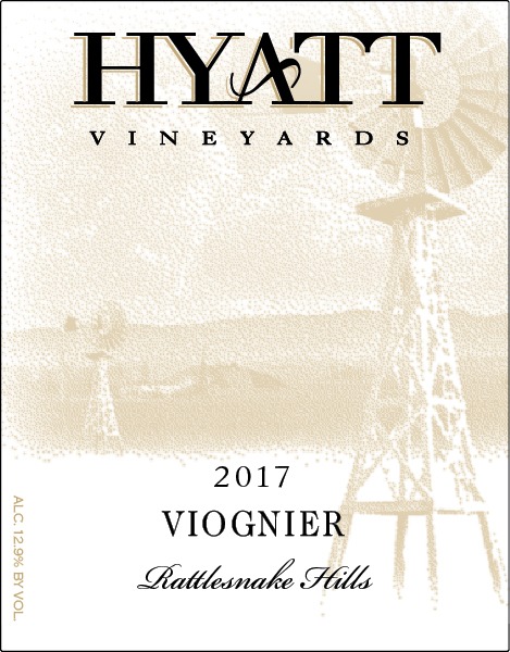 2017 Hyatt Vineyards Estate Viognier