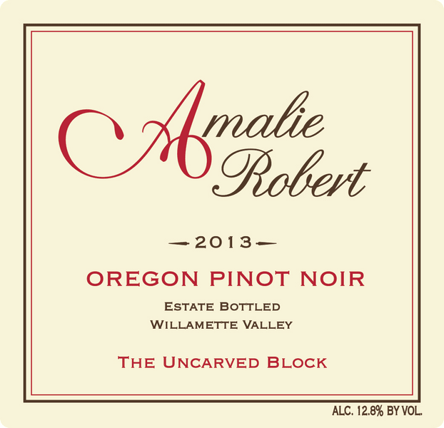 2013 The Uncarved Block Pinot Noir