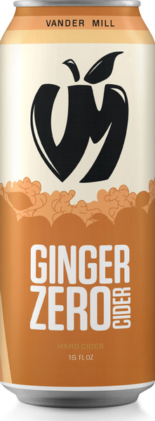 Ginger Zero Cider (4 pack of 16 oz. cans)